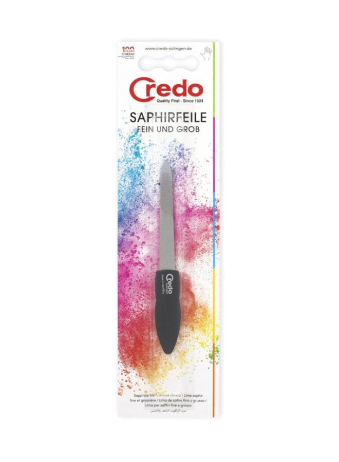 Solingen Sapphire Nail File | 6"| Black