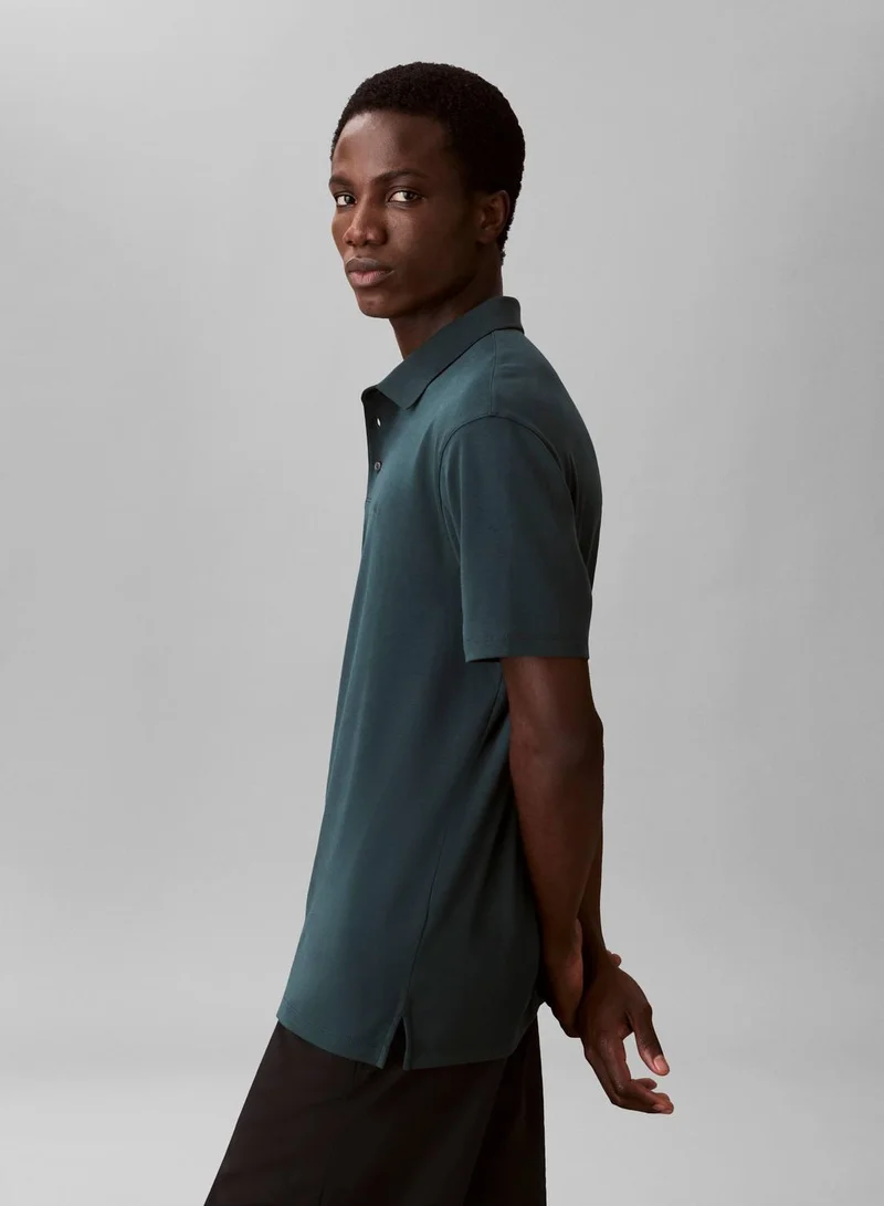 CALVIN KLEIN  Pima Cotton Polo Shirt for Men | Best Price UAE