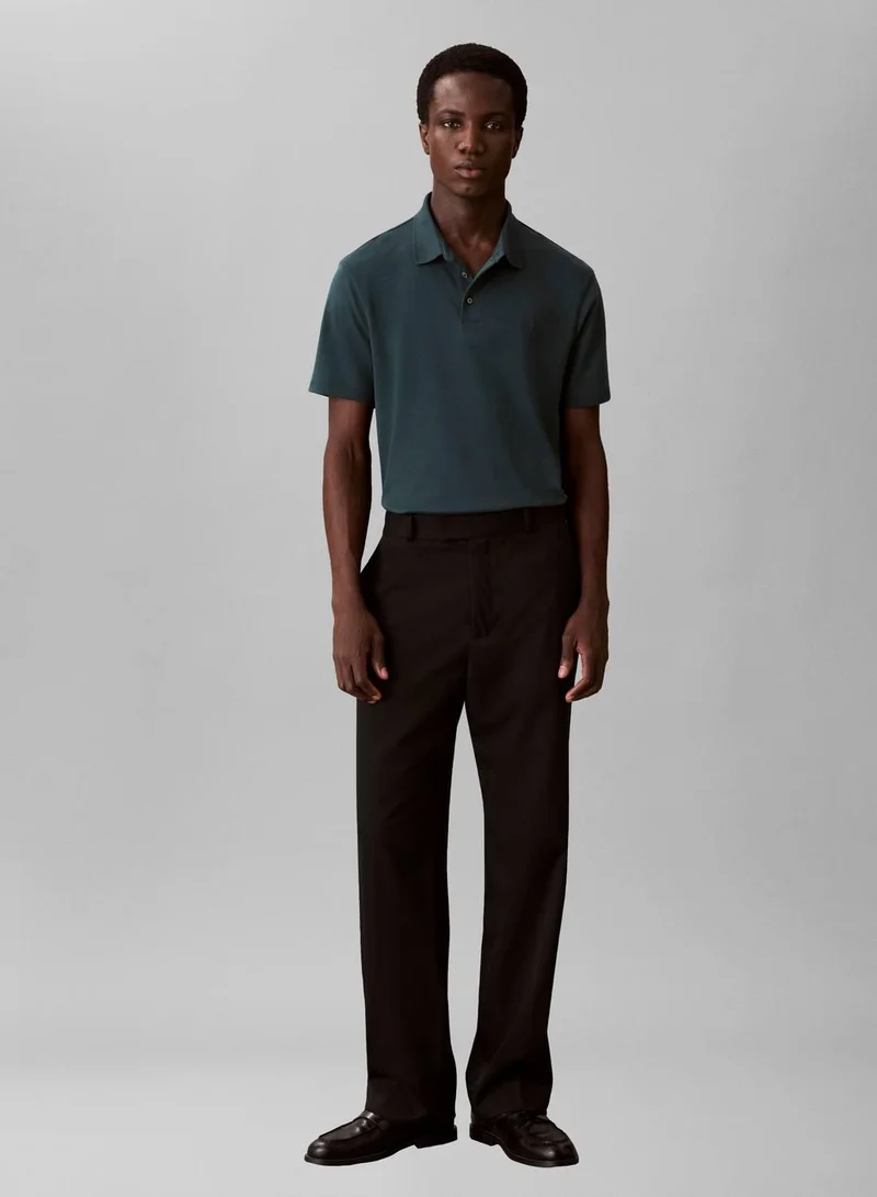 CALVIN KLEIN  Pima Cotton Polo Shirt for Men | Best Price UAE