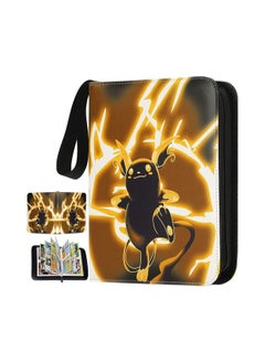 Y&D Binder for Pokemon Cards with Sleeves, 4-Pocket Trading Card Binder,400 Pockets Collection Binder,Collector Album Boys Girls Toys Gift  - Image 1