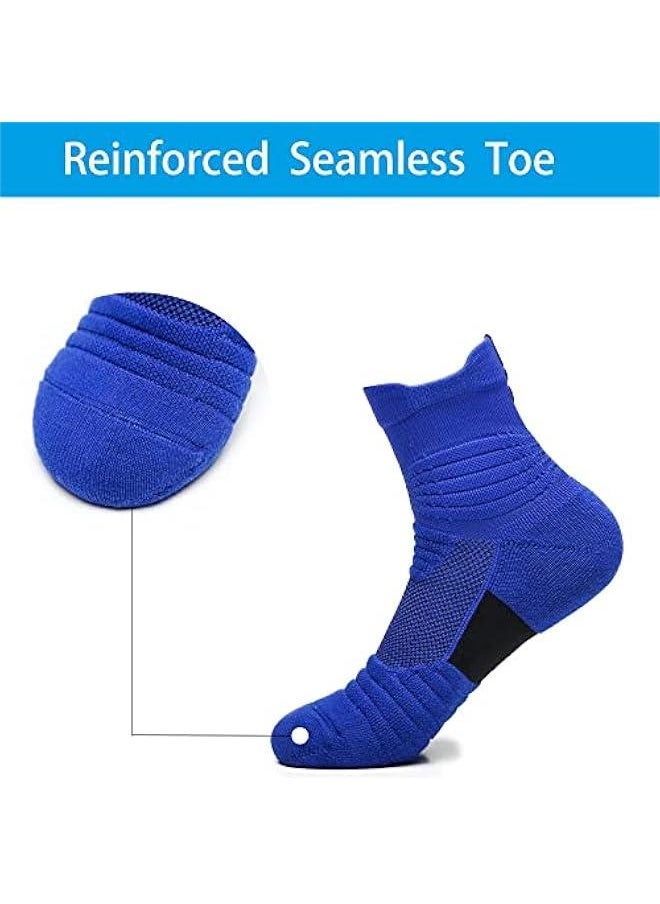 Joyelink Elite Basketball Socks Compression Cushion Thick Cycling Socks Athletic Crew Socks for Men Women Boys  - Image 4
