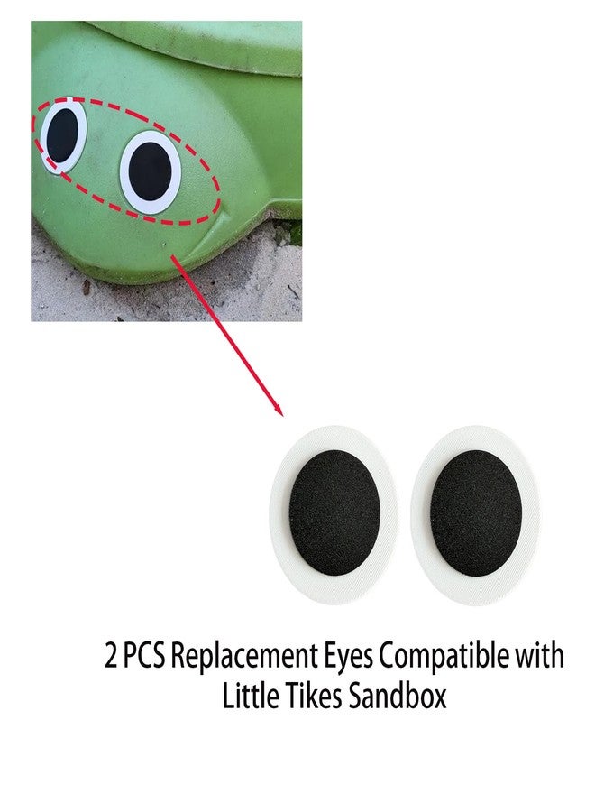 myusya 2 PCS Replacement Eyes Compatible with Little Tikes Turtle Sandbox - Image 3