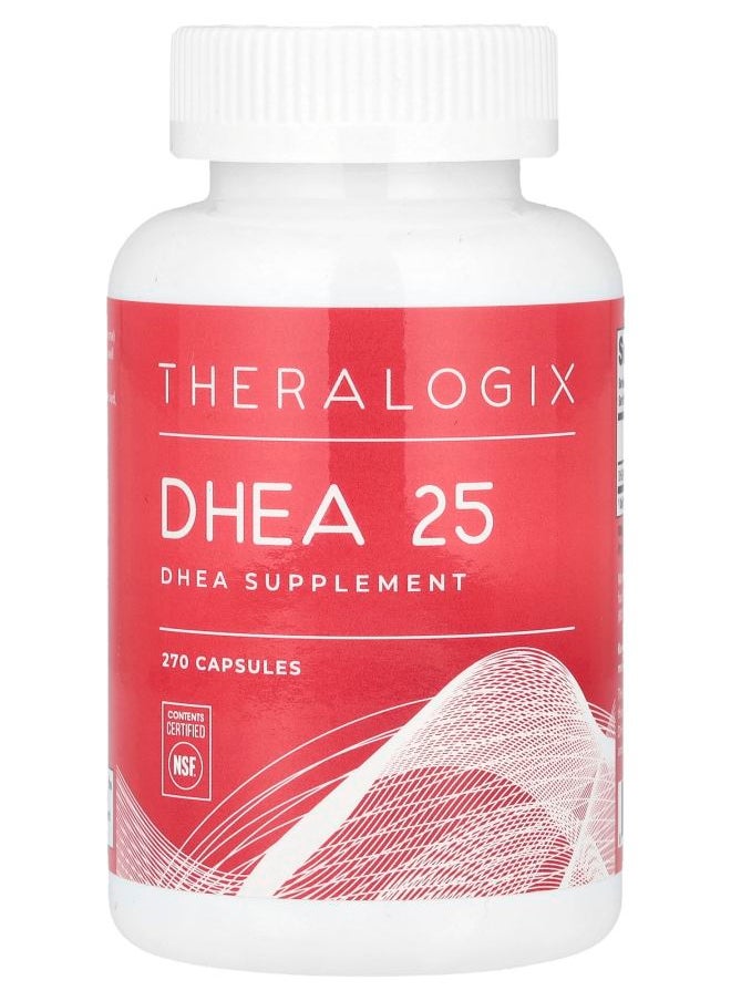 Theralogix DHEA 25 270 Capsules 