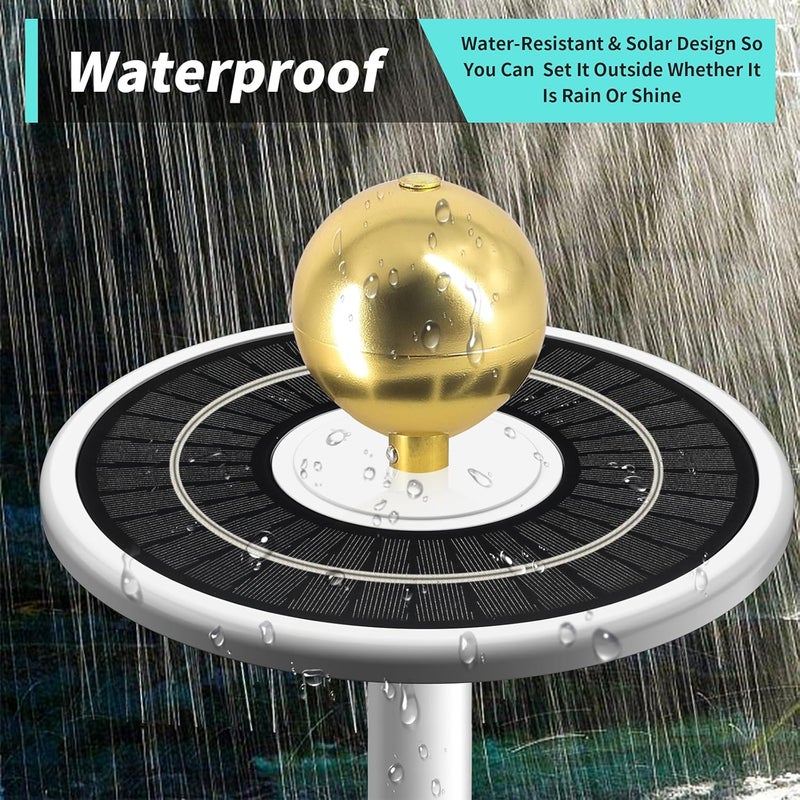 Hoople Solar Flag Pole Light, 176 LED Super Bright Flagpole Light for 15-25 Ft In-Ground Poles, Solar Powered Dusk to Dawn Lighting (White) - Image 3