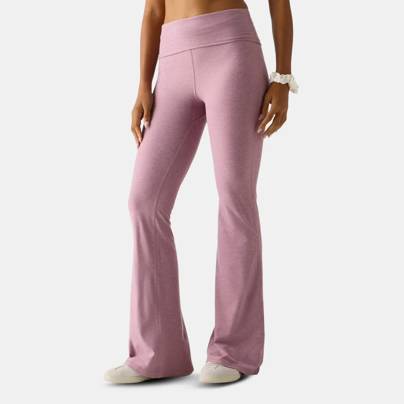 Fabletics ليقنز كلاود جيرسي بخصر قابل للطي بقصة واسعة للنساء