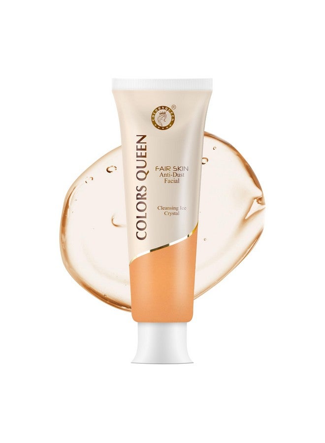 COLORS QUEEN Colors Queen Anti Dust Facial Cleanser | Instant Dirt Removal Face Wash for Glowing Skin | Face Cleanser for Men and Women with Cleansing Ice Crystal Formula (50 gram) - Image 1