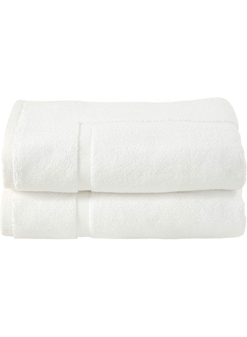 Premium Bath Mats Pack of 2 | Soft Cotton Bath Mats 50 x 80 cm - 1000 GSM Bathroom Mat for Toilets, Super Soft and Extra Absorbent Floor Mats For Elegant Look - Image 2