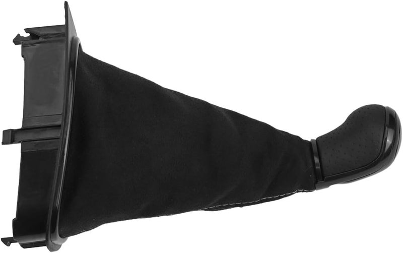 Leather Gear Shift Lever Knob Boot For V-W, For Golf MK5/MK6 GTI/R32 And For Jetta MK5/MK6 For GLI Manual Cars, Replacement Cover For Interior Upgrade And Enhanced Driving Control(6 Speed) - Image 5