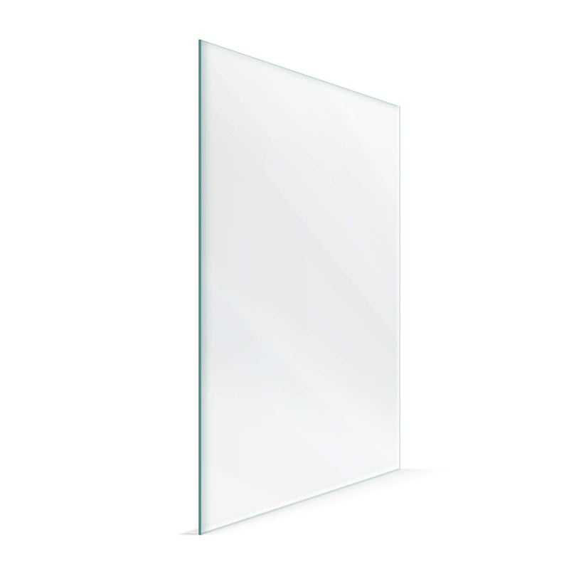 FrameStarr  11x14 Heat Strengthened Glass  Crystal Clear 2 Pack  Shatterproof  Scratch Proof Picture Frame Replacement Glass  Semi Tempered Cover Sheet