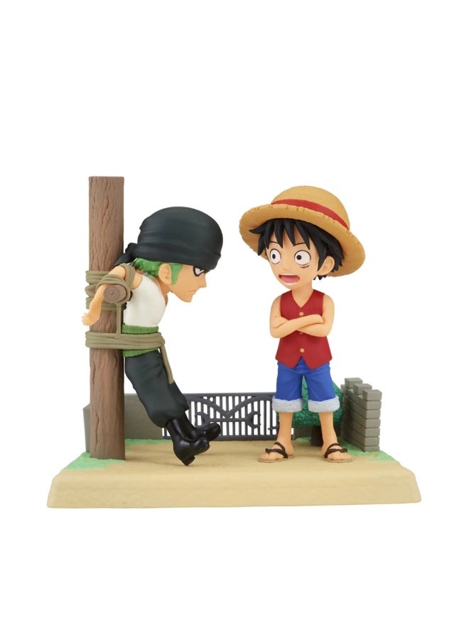 Banpresto ONE PIECE WORLD COLLECTABLE FIGURE LOG STORIES-MONKEY.D.LUFF 