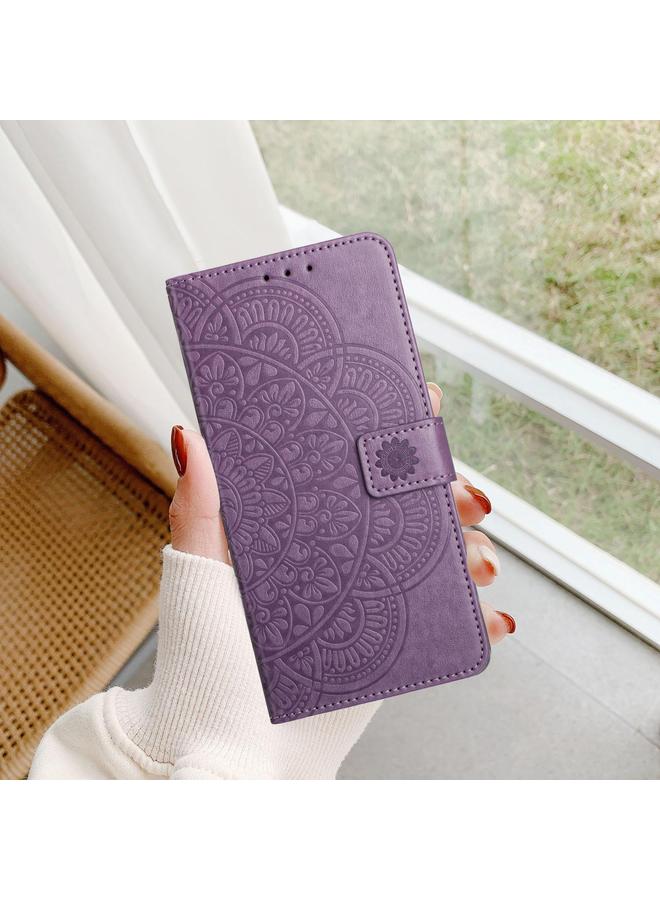 S-TOP Case For OPPO Reno13 Pro Global Flower Embossed Leather Phone Case - Image 2