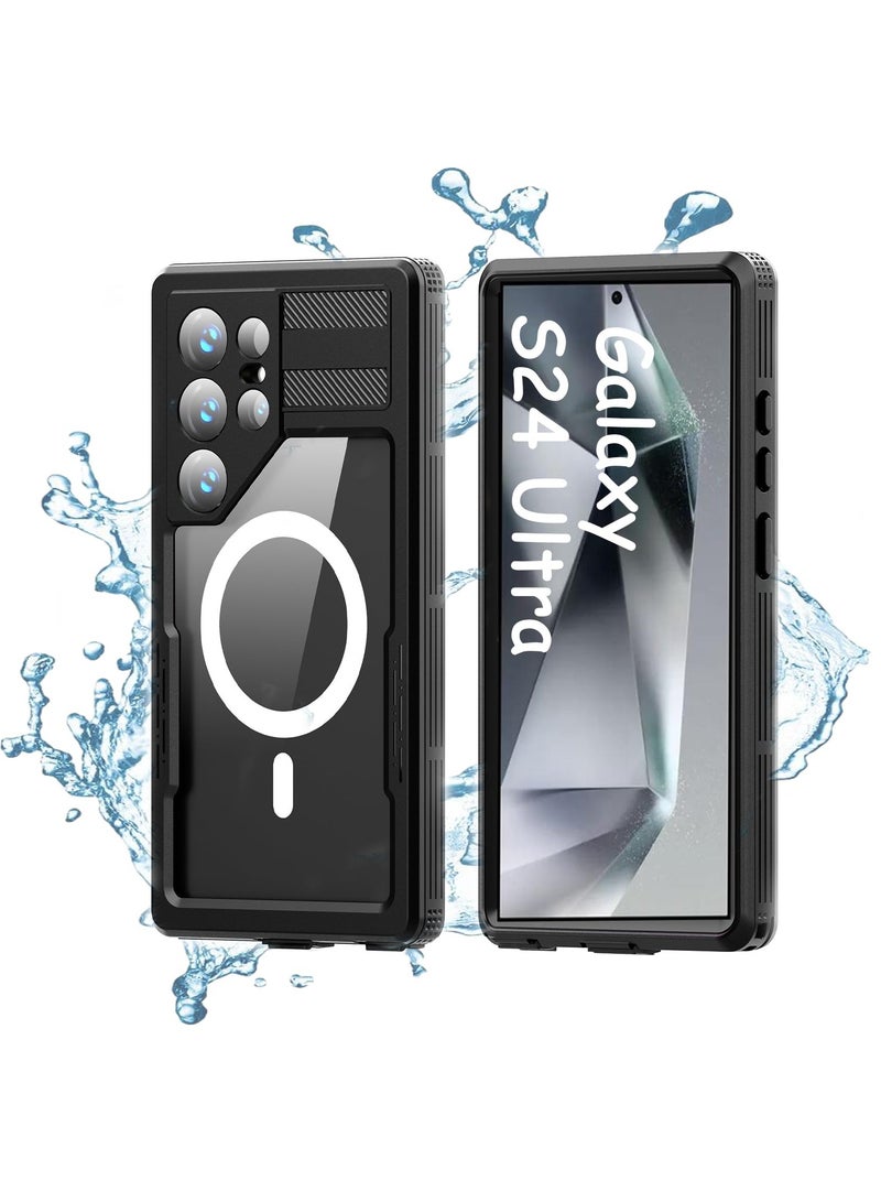 SYOSI for Samsung Galaxy S24 Ultra Case, IP68 Waterproof Shockproof Dust-Proof Phone Case, with Built in Screen Protector 6.8 inch - Image 1