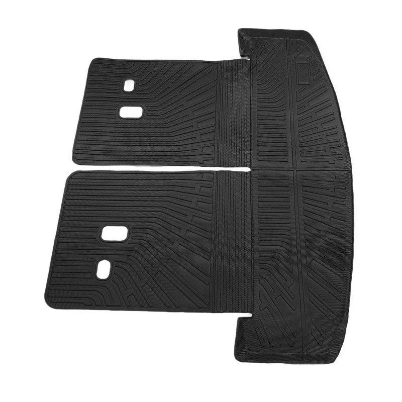 SUV Cargo Liner: 3D Precision Fit TPE Mat - All Weather Protection Back Seat Cover for Santa Fe 2024-2025, Anti Slip Trunk Mat for Vehicle Interior - Image 5