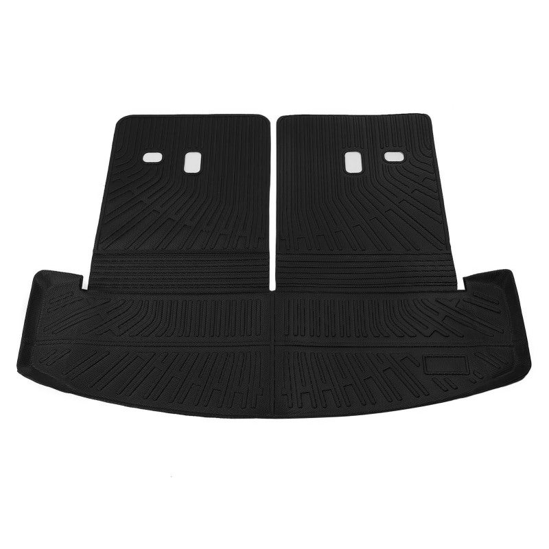 SUV Cargo Liner: 3D Precision Fit TPE Mat - All Weather Protection Back Seat Cover for Santa Fe 2024-2025, Anti Slip Trunk Mat for Vehicle Interior - Image 1
