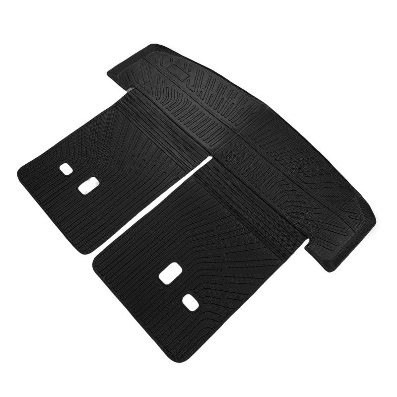 SUV Cargo Liner: 3D Precision Fit TPE Mat - All Weather Protection Back Seat Cover for Santa Fe 2024-2025, Anti Slip Trunk Mat for Vehicle Interior - Image 4