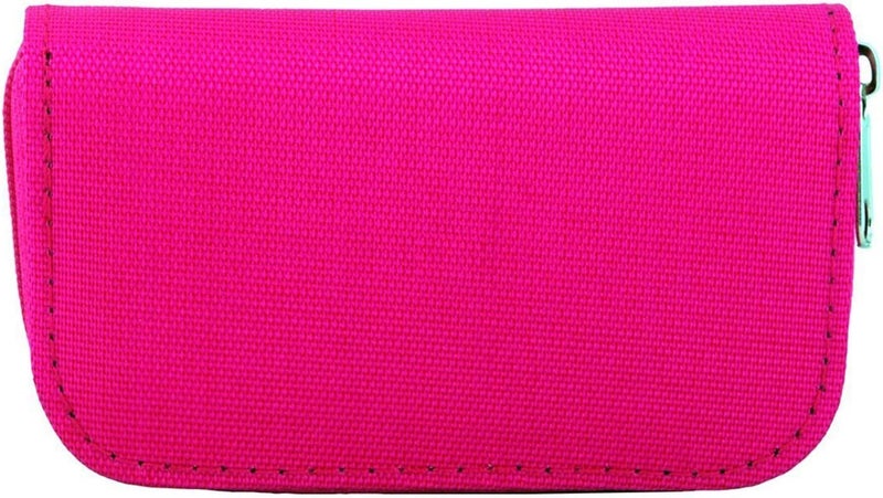 JCSMARTEC Memory Card Case - Mixtecc Carrying Case Suitable for Micro SD, Mini SD and 4X CF, Card Holder Bag Wallet for Media Storage Organization (Pink) - Image 4