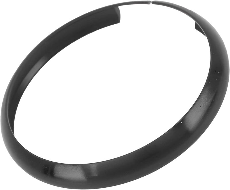 HEEPDD Aluminum Alloy Remote Key Fob Ring Trim Replacement, Replacement, Lightweight Durable Bezel for MINI R55 R56 R57 R58 R59 R60 Key Fob Aluminum Alloy Remote Ring Trim Nan (Black) - Image 3