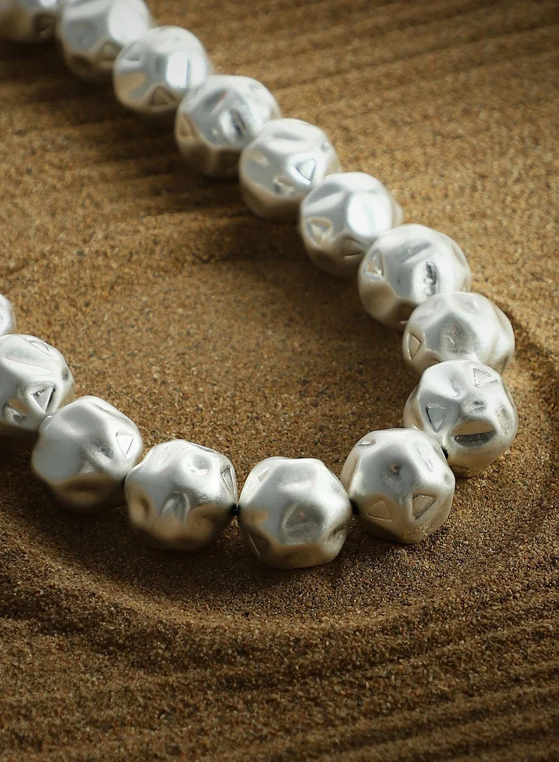 سوهي قلادة صناعية بياقة كروية مجوفة