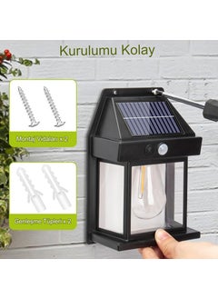 Qasul Motion Sensor Smart Solar Garden Light Automatic LED Outdoor Smart Lighting  - Image 4