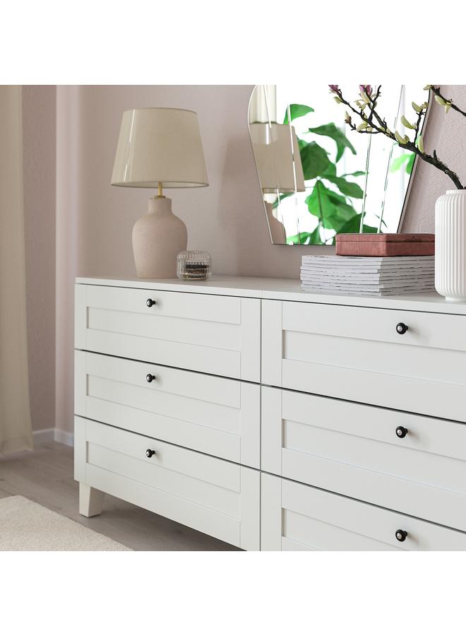 Zaboon Knob, Black/Chrome-Plated, 23 Mm - Image 3