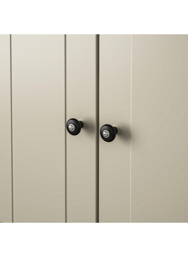 Zaboon Knob, Black/Chrome-Plated, 23 Mm - Image 4