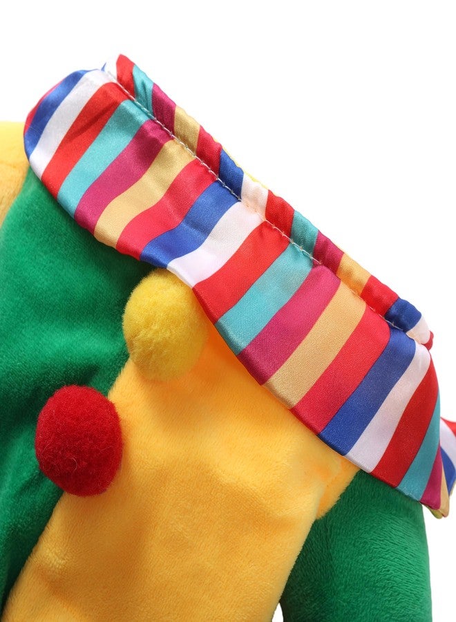 Mogoko Dog Cat Circus Clown Halloween Costumes, Cute Clown Pet Outfits, Dog Funny Halloween Cosplay Dress, Pet Outfits Clothes with Jester Hat for Dogs (XL Size) - Image 5