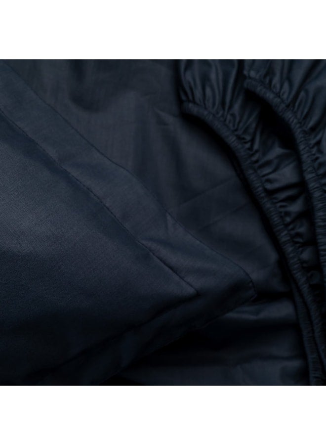 ب كومفورت  طقم ملاية أستك قطن بترولي - Image 2