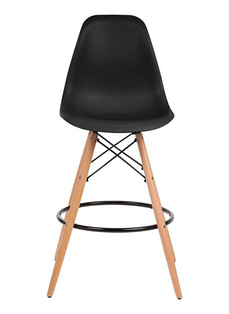 Mahmayi - Mahmayi Ultimate Eames Style DSW Bar Stool-Black - Image 1