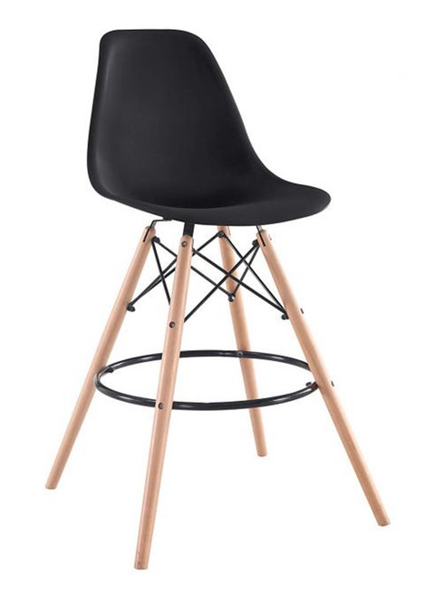 Mahmayi Ultimate Eames Style DSW Bar Stool-Black
