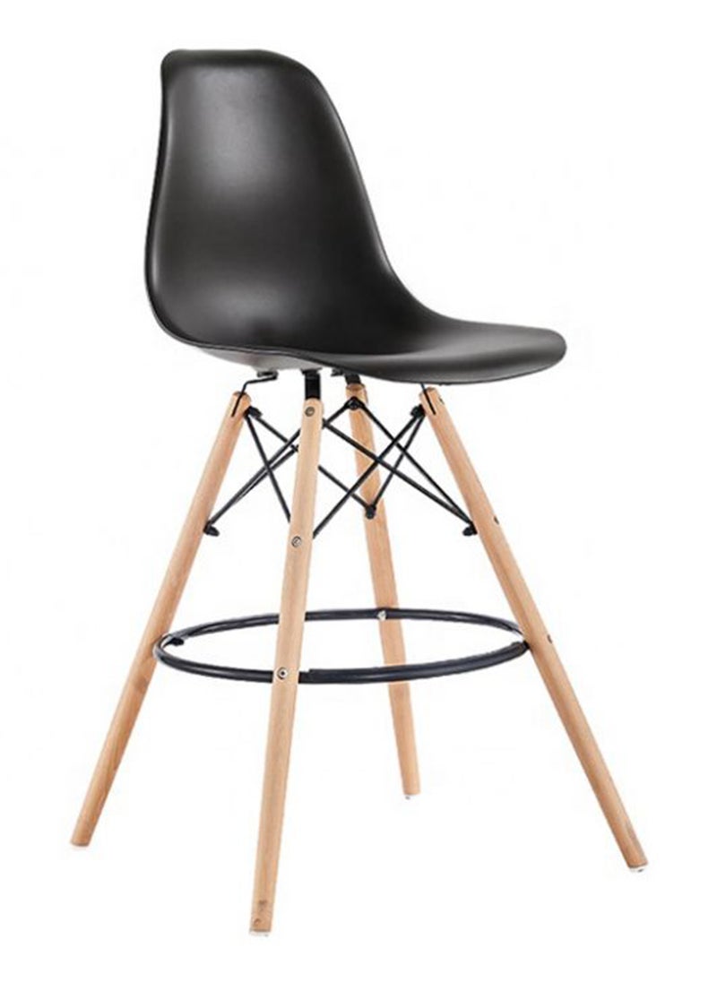 Mahmayi - Mahmayi Ultimate Eames Style DSW Bar Stool-Black - Image 1