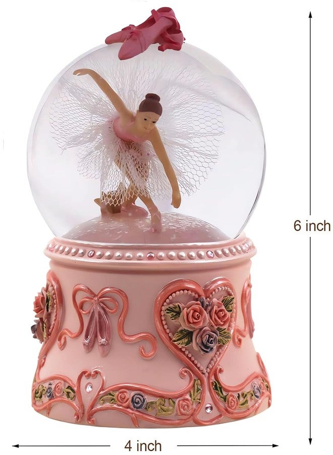 Singeek Musical Ballerina Snow Globes Lighted Snow Globe, Swan Lake Music Box Ballet Recital Gifts for Girls, Daughter, Granddaughter - Image 5