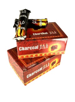 100 Piece Charcoal Bakhoor Coal Pack of 2 Black