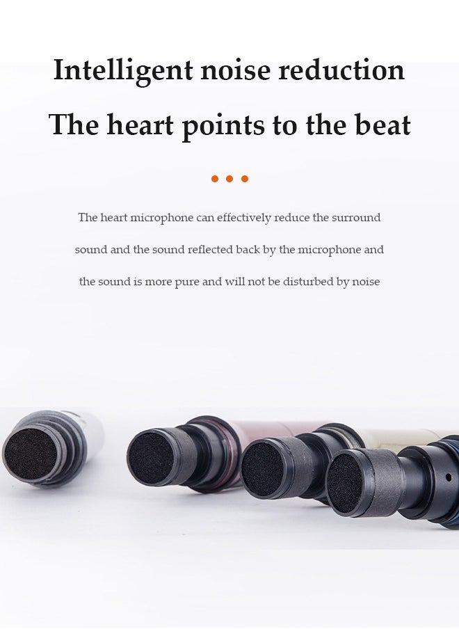 DUNISO Wireless Microphone,Universal Handheld Karaoke Mic Speaker,Over 90 DB Outdoor Indoor Cordless Microphone with mini Receiver for Singing, Karaoke, Speech, Wedding, Churc  - Image 5