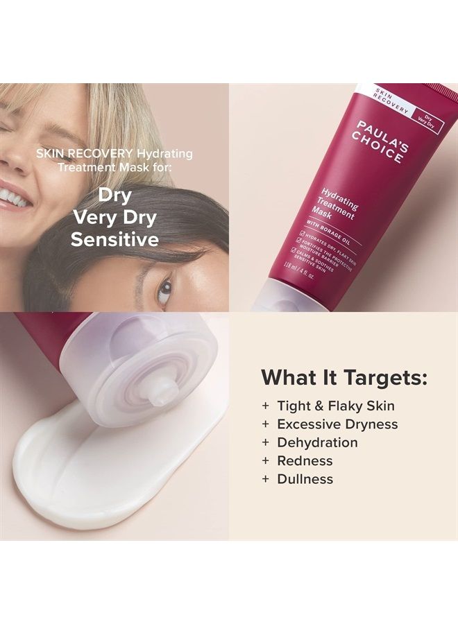 PAULA'S CHOICE SKIN RECOVERY Hydrating Treatment Facial Mask, 4 Ounce Bottle, for Extra Dry Skin - Image 4