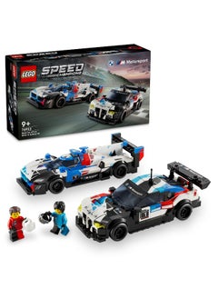LEGO LEGO® Speed Champions BMW M4 GT3 & BMW M Hybrid V8 Race Cars 76922 Building Toy Set (676 pieces)  - Image 1