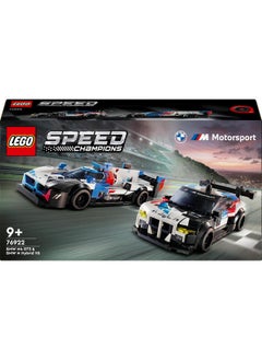LEGO LEGO® Speed Champions BMW M4 GT3 & BMW M Hybrid V8 Race Cars 76922 Building Toy Set (676 pieces)  - Image 2