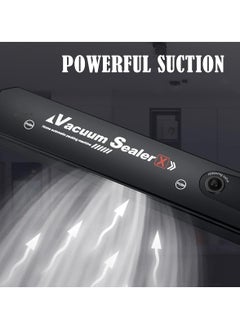 Vacuum Sealers Unlimited Portable Vacuum Sealer Home Automatic Packing Machine Black  - Image 2