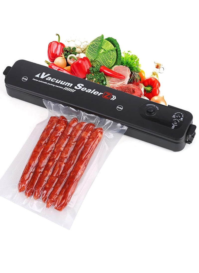 Vacuum Sealers Unlimited Portable Vacuum Sealer Home Automatic Packing Machine Black  - Image 5
