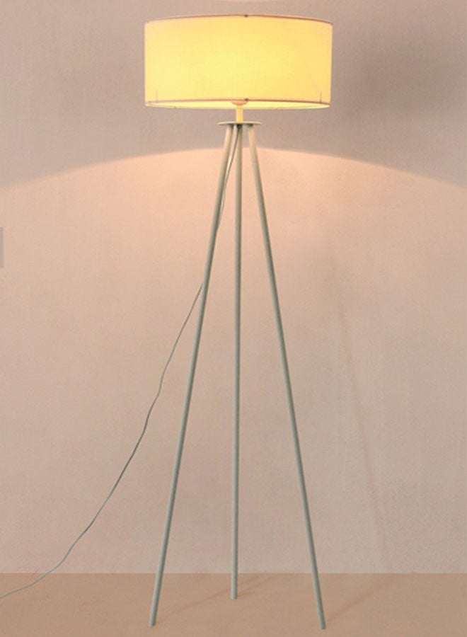 keke Nordic Modern Bedroom linen cover Standing Floor vertical lamp With 9W bulb and Remote control - Image 2