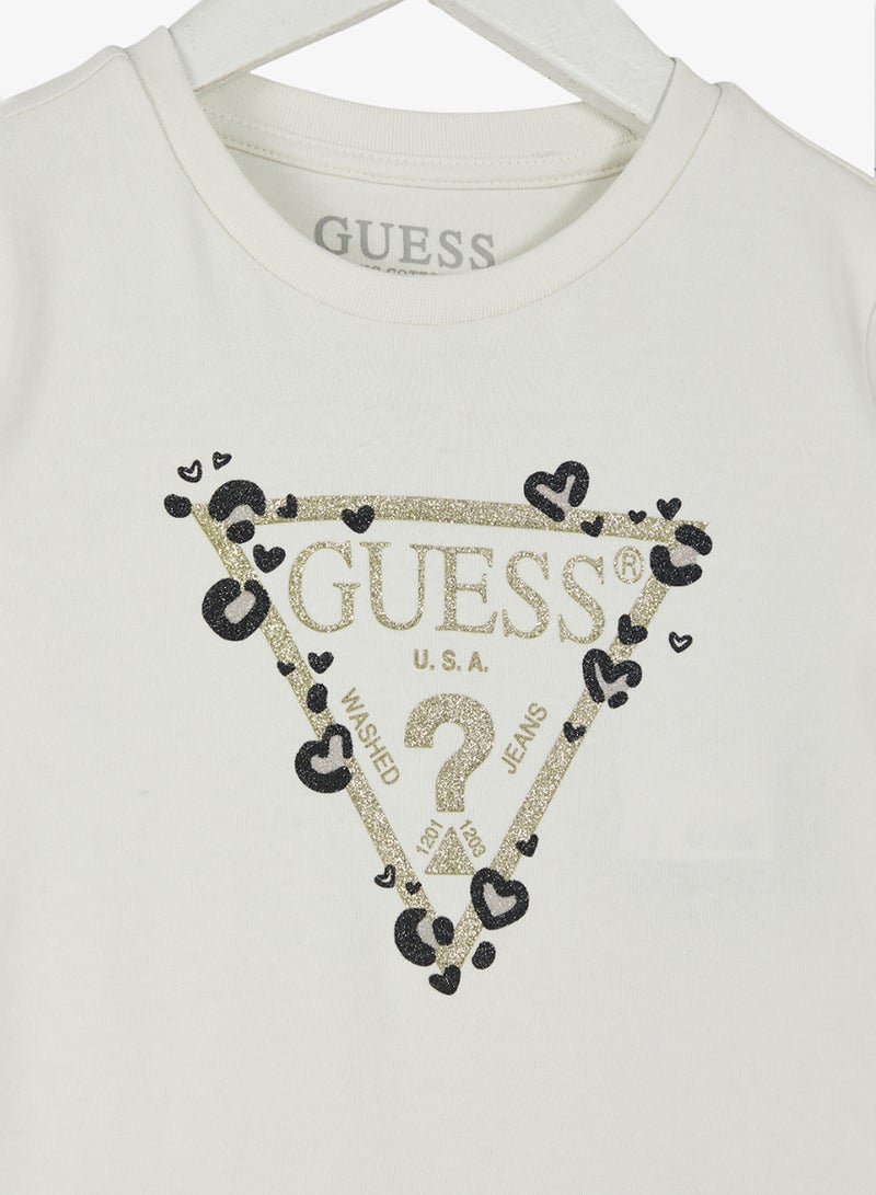 GUESS Girls Logo Dress - Image 4