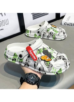 Classic Printed Clog Sandals