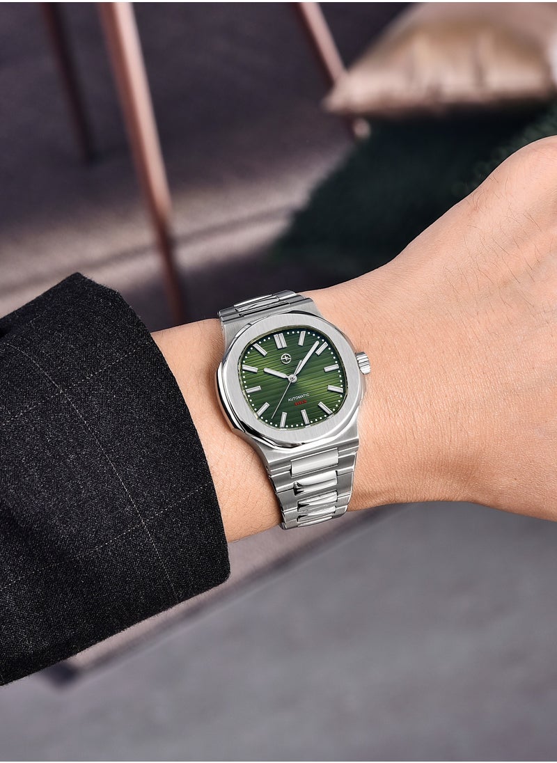 BERSIGAR - Bersigar BG-1728 Polaris Luxury Design Stainless Steel Mechanical Water Resistant Watch - Image 1