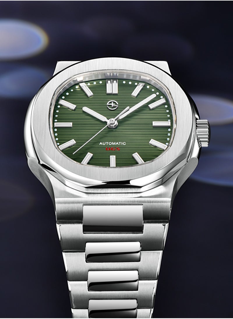 BERSIGAR - Bersigar BG-1728 Polaris Luxury Design Stainless Steel Mechanical Water Resistant Watch - Image 1