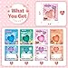 Shemira 24 Packs of Valentines Day Cards for Kids with Plaster Digging Kits School Classroom Valentines Gifts Exchange Valentines Party Favors for Kids Valentines Greeting Cards Bulk for Kids - Image 4