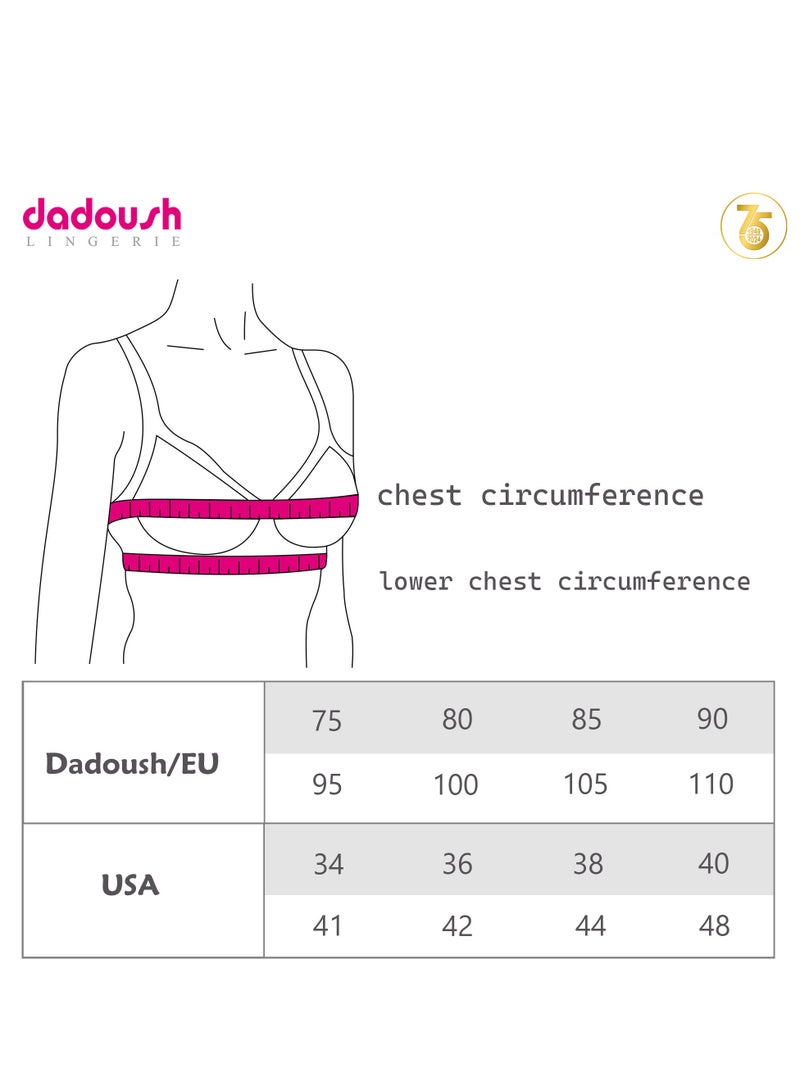 Dadoush smooth push up bra designed with B cup 💕💕  - Image 3