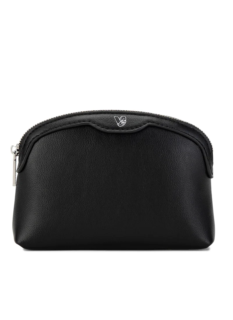 فيجانولوجي Kora Travel Pouch Small Made From 0.5 Bamboo Stems in Black