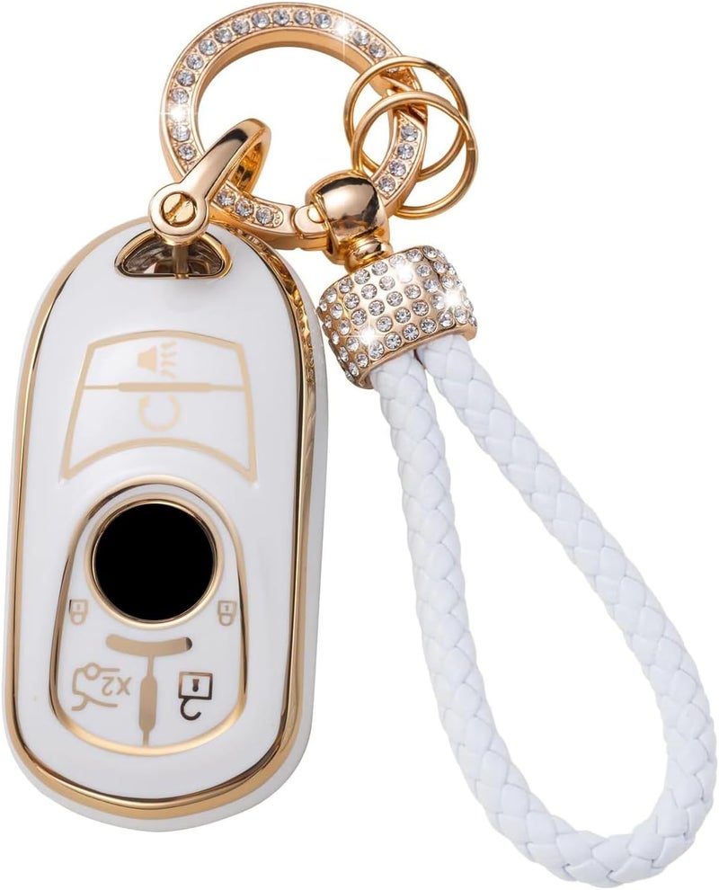 Gematay Buick Key Fob Cover with Keychain - Image 1