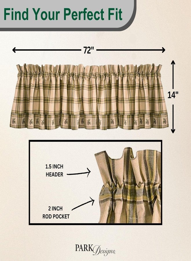 Park Designs Pine Lodge Valance, 72 x 14" - Image 3