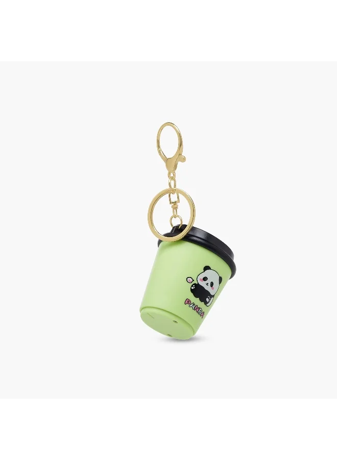 LIFESTYLE Key Ring-Mini Tea Cup- (Plastic Abs) Multicolour \ 4.7X4.7X7.2