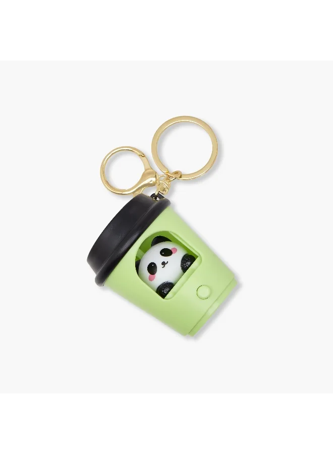 LIFESTYLE Key Ring-Mini Tea Cup- (Plastic Abs) Multicolour \ 4.7X4.7X7.2
